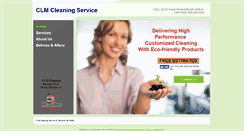 Desktop Screenshot of clmcleaningservice.com