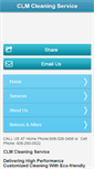 Mobile Screenshot of clmcleaningservice.com